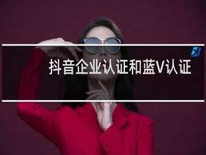 抖音企业认证和蓝V认证有什么区别