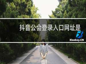 抖音公会登录入口网址是多少