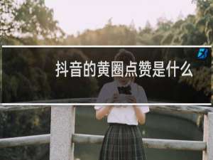 抖音的黄圈点赞是什么