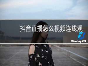 抖音直播怎么视频连线观众