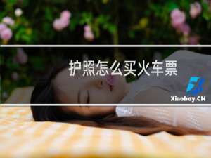 护照怎么买火车票