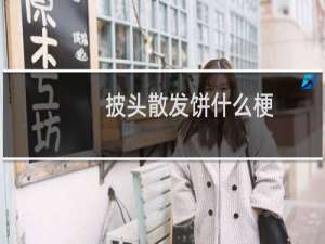 披头散发饼什么梗
