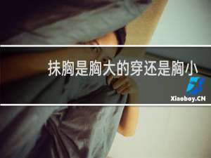 抹胸是胸大的穿还是胸小的穿