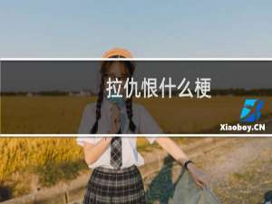 拉仇恨什么梗？拉仇恨是什么意思什么梗