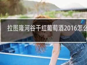 拉图隆河谷干红葡萄酒2016怎么样