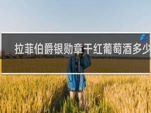 拉菲伯爵银勋章干红葡萄酒多少钱