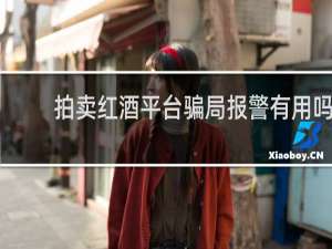 拍卖红酒平台骗局报警有用吗