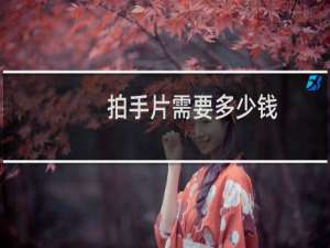 拍手片需要多少钱
