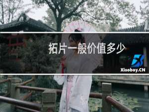 拓片一般价值多少