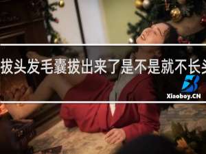 拔头发毛囊拔出来了是不是就不长头发了