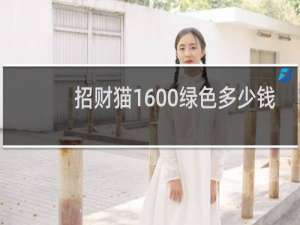 招财猫1600绿色多少钱