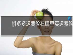 拼多多运费险在哪里买运费险