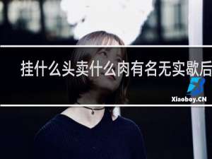 挂什么头卖什么肉有名无实歇后语
