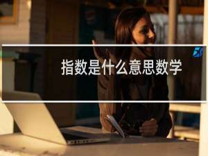 指数是什么意思数学（指数是什么）