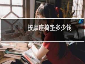 按摩座椅垫多少钱