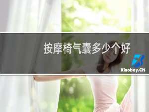 按摩椅气囊多少个好