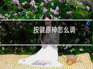 按键原神怎么调