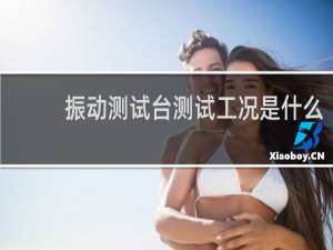 振动测试台测试工况是什么