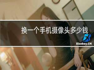 换一个手机摄像头多少钱
