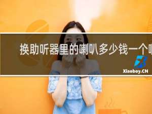 换助听器里的喇叭多少钱一个啊