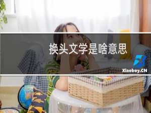换头文学是啥意思，算不算侵权什么梗