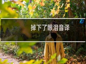 掉下了眼泪音译