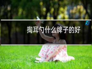 掏耳勺什么牌子的好