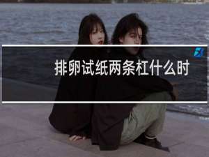 排卵试纸两条杠什么时候会消失（排卵试纸两条杠什么时候同房）