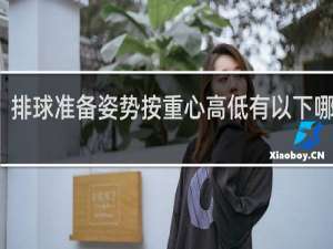 排球准备姿势按重心高低有以下哪几种()