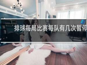 排球每局比赛每队有几次暂停
