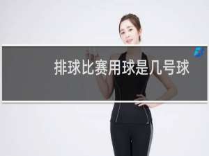 排球比赛用球是几号球