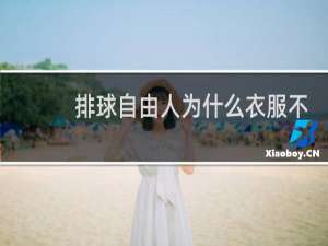 排球自由人为什么衣服不一样