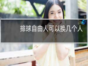 排球自由人可以换几个人
