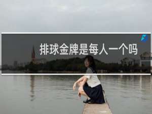 排球金牌是每人一个吗