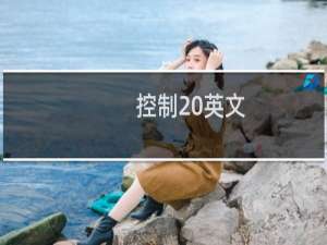 控制 英文