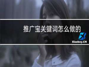 推广宝关键词怎么做的-其他问题