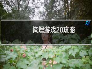 掩埋游戏 攻略