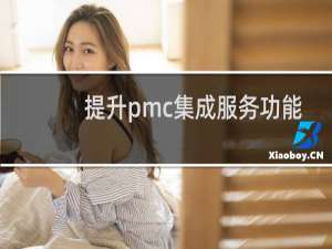 提升pmc集成服务功能