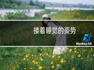搂着睡觉的姿势