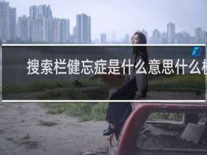 搜索栏健忘症是什么意思什么梗