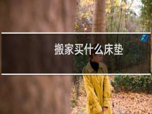 搬家买什么床垫