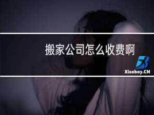 搬家公司怎么收费啊