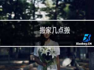 搬家几点搬