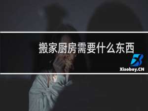 搬家厨房需要什么东西