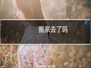 搬家去了吗