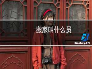 搬家叫什么员