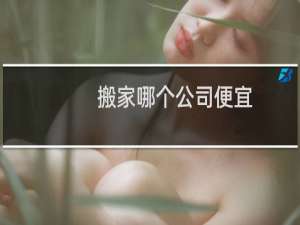 搬家哪个公司便宜