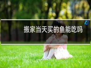 搬家当天买的鱼能吃吗