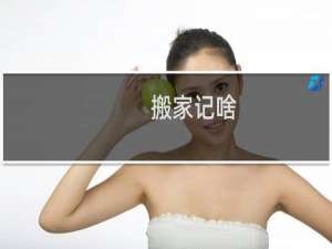 搬家记啥