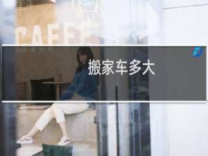 搬家车多大